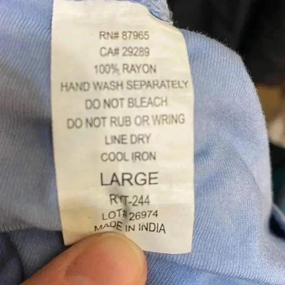 Elan wide leg soft lightweight high rise lounge pants size large - Picture 3 of 4